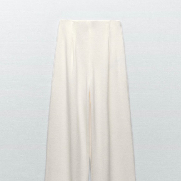 Zara cream knit pants - Picture 7 of 12